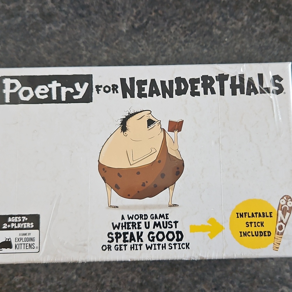 Poetry for Neanderthals Word Game